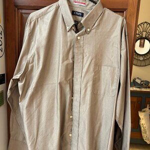 Chaps Men's long sleeved shirt, Size 17-17 1/2, 34/35